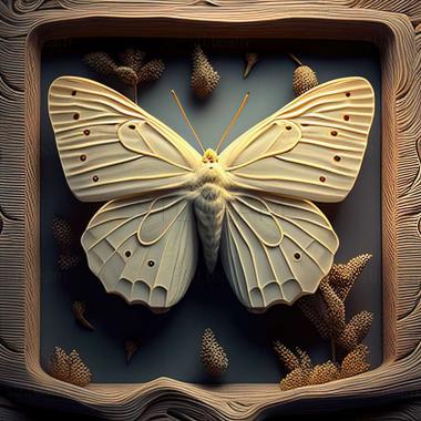 3D модель Parnassius glacialis (STL)